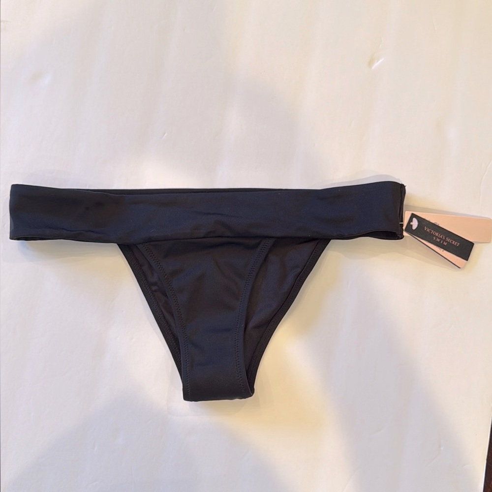 Victoria Secret Swim Women’s Black Bikini Bottom NEW